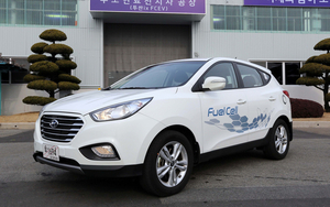 Hyundai is selling a limited number of fuel cell vehicles to fleets