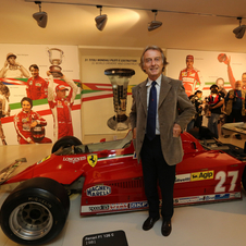 The exhibit collects all of Ferrari's GT cars from the 70s to today