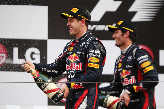 The party on the Korean Grand Prix