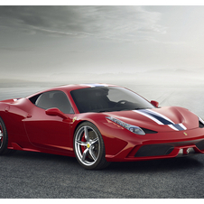 The 458 Speciale is the latest, more powerful edition of the company's bestselling car