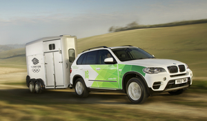 The X5 xDrive 30d will be used to tow horses