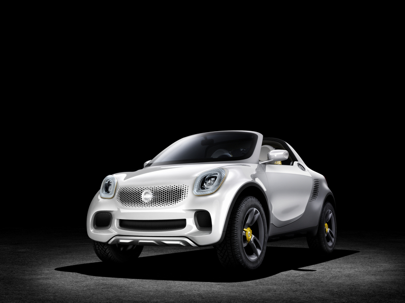 The For-us imagined the looks of a Smart crossover