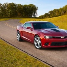 The 2014 Camaro gets a new hood and new front fascia for 2014