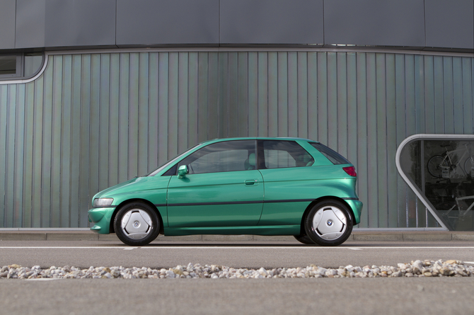 The E1 was BMW's first dedicated electric car The E1 was BMW's first dedicated electric car