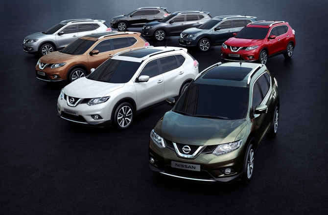 O Rogue/X-Trail tem um design mais suave para a nova geração O Rogue/X-Trail tem um design mais suave para a nova geração