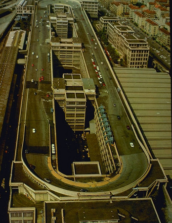 The rooftop track at Lingotto Fiat Factory 