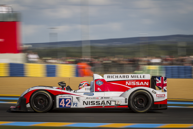 Nissan has been dominating the LMP2 class so far this season Nissan has been dominating the LMP2 class so far this season