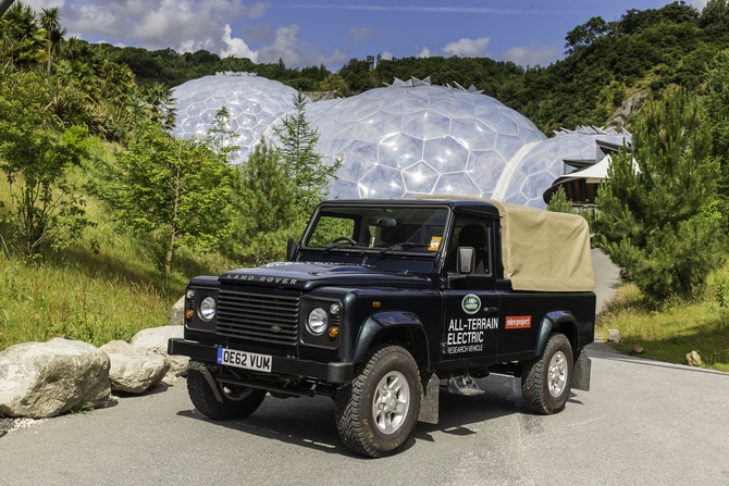 A Land Rover está a recolher dados para um futuro veículo elétrico A Land Rover está a recolher dados para um futuro veículo elétrico