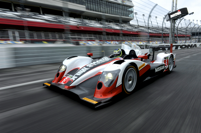 With the loss of the LMP1 class, Nissan is now racing in the top class of US prototype racing With the loss of the LMP1 class, Nissan is now racing in the top class of US prototype racing