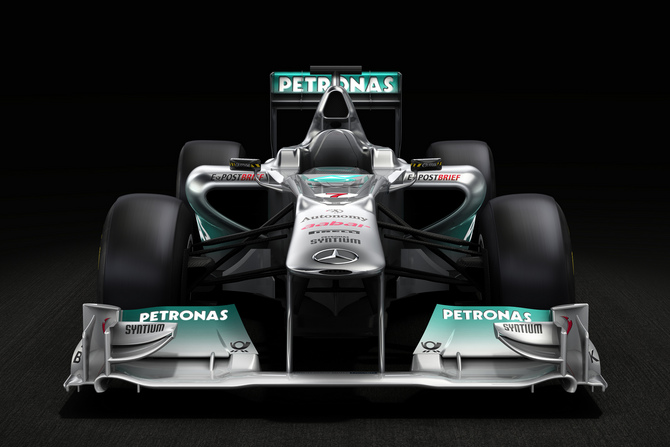First picture of the MercedesGP W02 released First picture of the MercedesGP W02 released