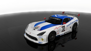 The first car will race in the 2014 United Sports Car Series in the US