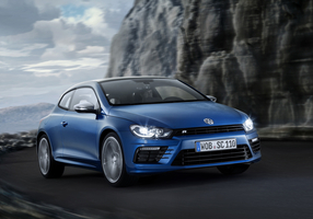 The Scirocco R continues to have a distinctive design