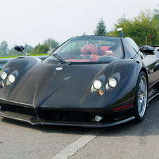 And the Zonda F Roadster takes the roof off of the Zonda F