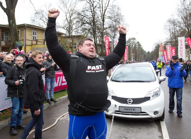 He was given only one attempt to pull the cars He was given only one attempt to pull the cars