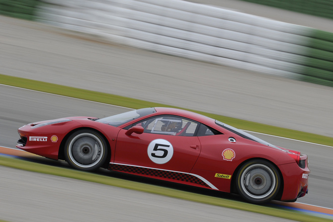 Ferrari 458 Challenge makes world debut at Bologna Ferrari 458 Challenge makes world debut at Bologna