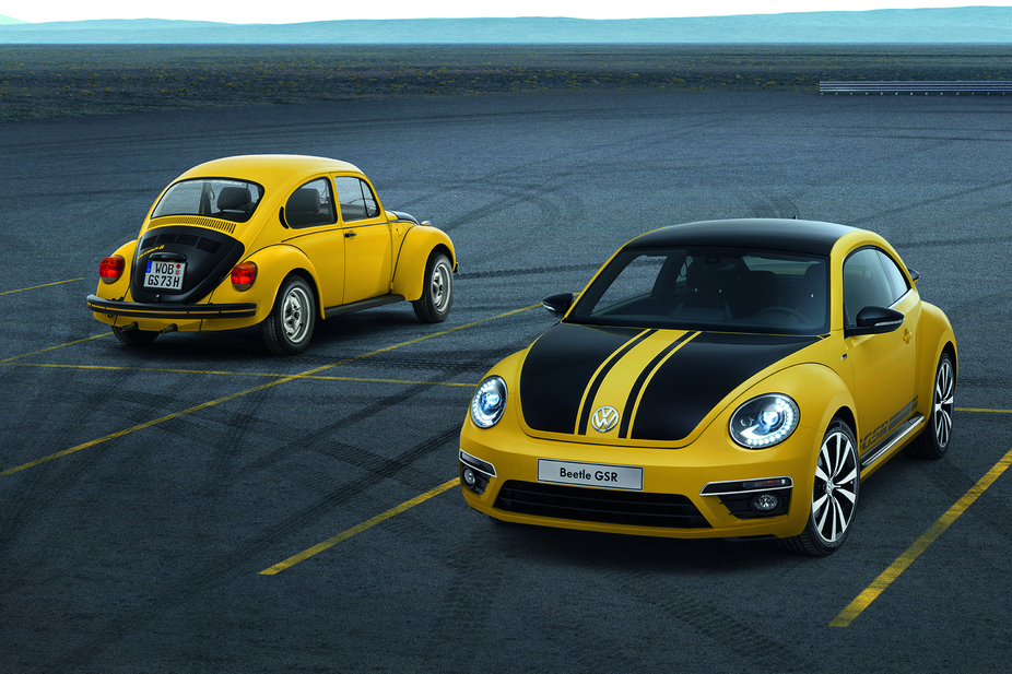 The Beetle GSR is inspired by a special edition Beetle from 40 years ago