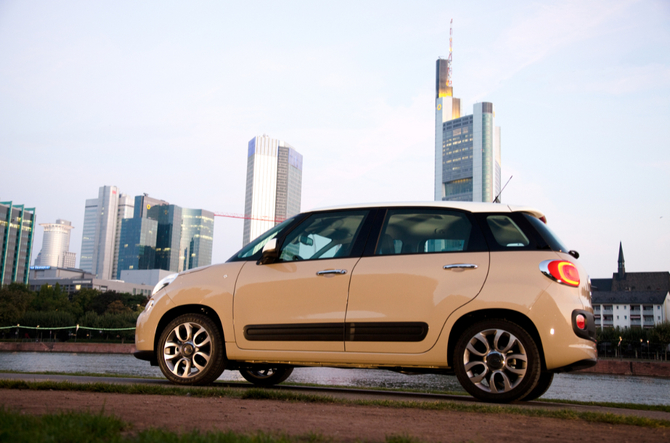 Topmodell der Baureihe ist der Fiat 500L Lounge (ab 19.000 Euro).