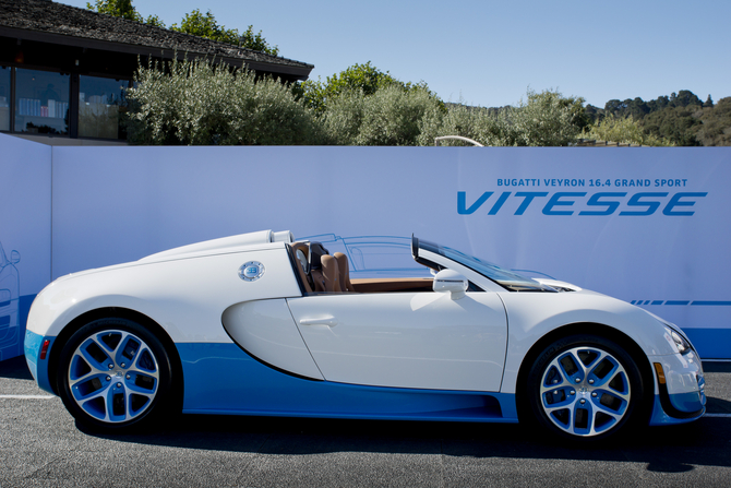 O perfil da edição especial do Veyron Vitesse O perfil da edição especial do Veyron Vitesse