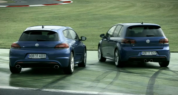 Golf R vs. Scirocco R Golf R vs. Scirocco R