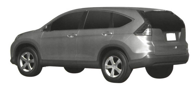 First Real Images of Next-Gen CRV Leak Out First Real Images of Next-Gen CRV Leak Out