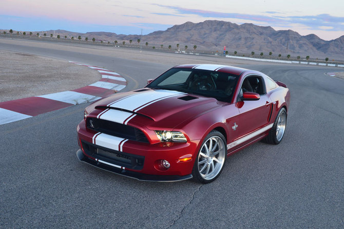 Most of Shelby's output is modified Mustangs