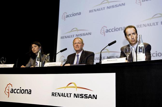 Acciona and Renault-Nissan promoting electric mobility