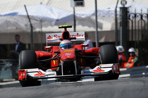 Ferrari off to a good start in Monaco