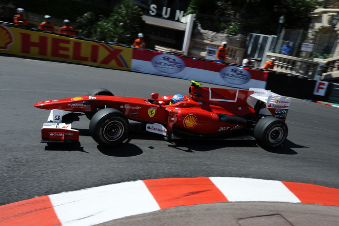 Ferrari off to a good start in Monaco Ferrari off to a good start in Monaco