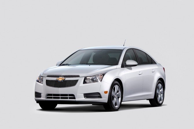 The car gets the full Aero Package from the Cruze to improve fuel economy