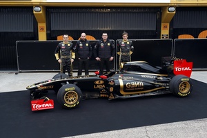 R31 from Lotus Renault GP presented in Valencia