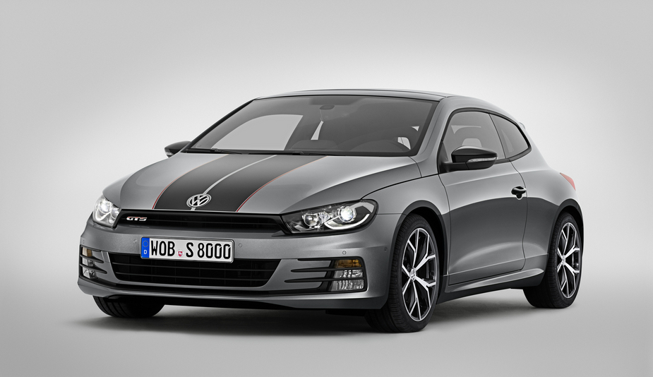 The coupe retains the same 220hp 2.0 engine  turbo used in the Scirocco standard range