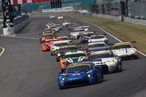 Subaru won its class in the last Super GT race