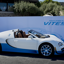 Der Wagen wurde am vergangenen Wochenende beim exklusiven Pebble Beach Concours 