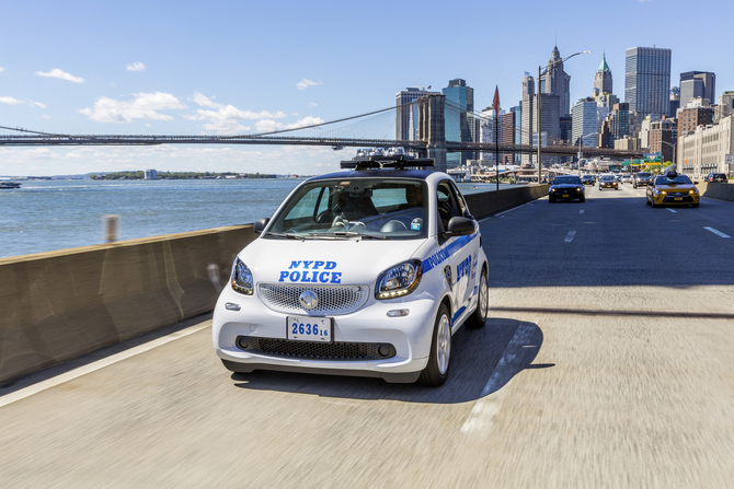 smart fortwo NYPD