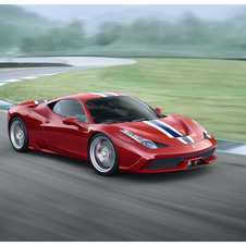 The 458 Speciale is the upgraded version of the 458 coming next year