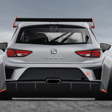 The rear has a large rear spoiler and diffuser