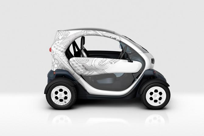 Final version of Renault Twizy shown in Paris