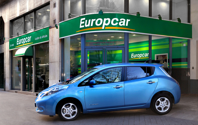 Nissan Leaf Now Available for Rental from Europcar