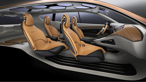 The concept seats four, but the production model will likely seat five or more