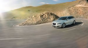 Jaguar XF Sportbrake Launching at Geneva