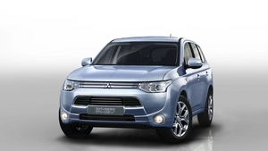 Mitsubishi Introducing Outlander PHEV Plug-In Hybrid in Paris