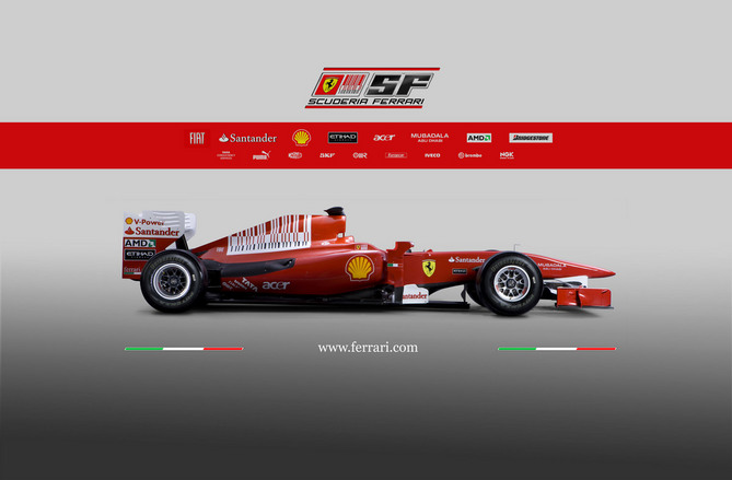 Ferrari F10 unveiled