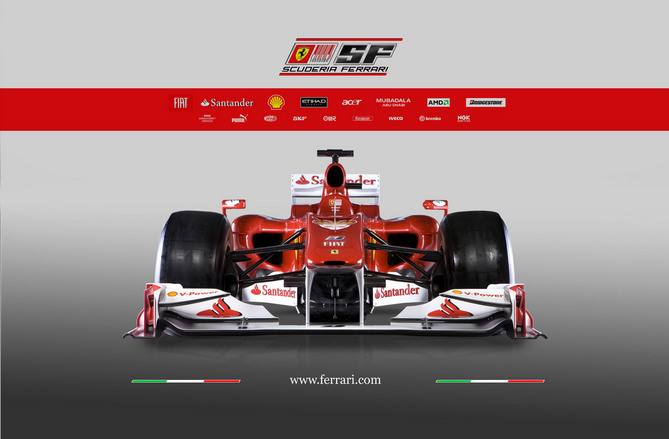 Ferrari F10 unveiled