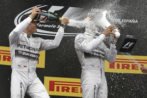 Mercedes got another one-two win in Spain