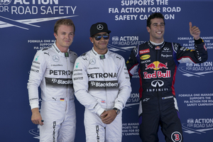 Daniel Ricciardo got his maiden Formula 1 podium