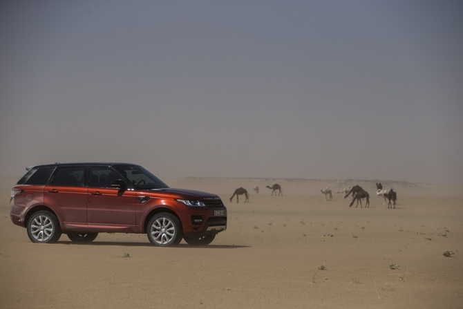 The drive was a Dakar Rally veteran The drive was a Dakar Rally veteran
