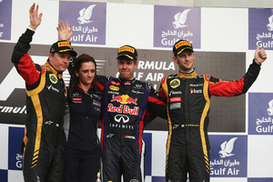 Lotus took advantage of weak performances from Ferrari and Mercedes to move up the grid