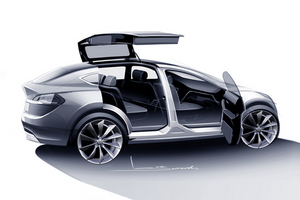 Its weirdest feature is the rear gullwing doors 