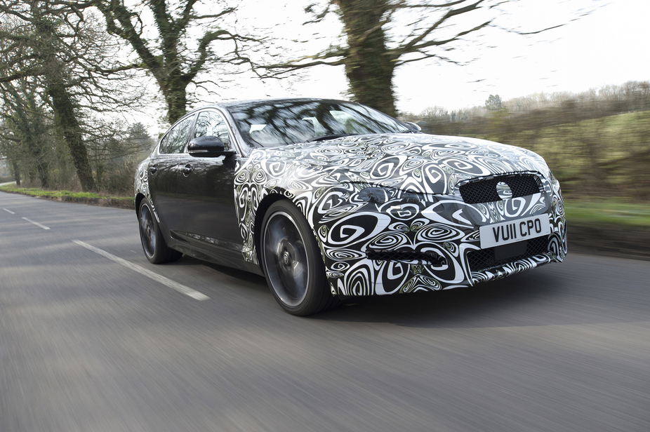 Jaguar release new XF images and engine details