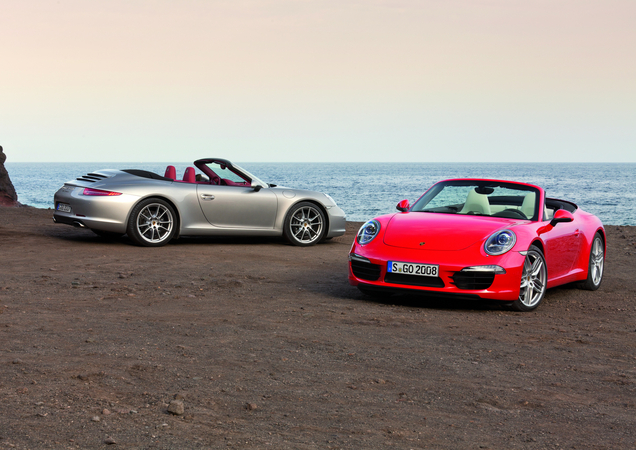 Porsche unveils Cabrio version of the new 911 generation